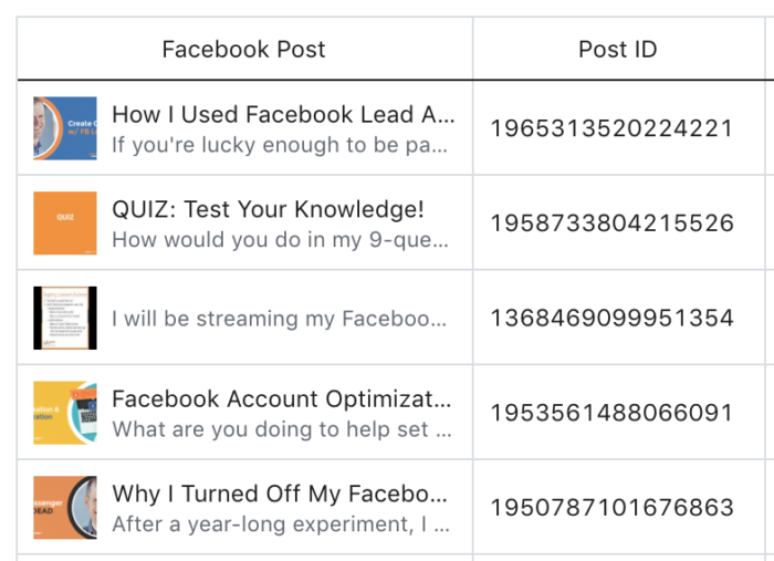 Promote Existing Facebook Post