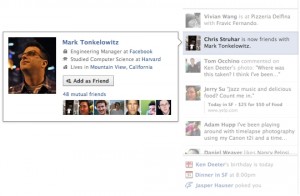 Facebook Ticker