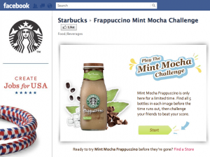 Starbucks Facebook Page