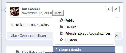 2008 Facebook Status Update