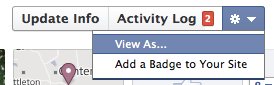 facebookviewas Facebook View As
