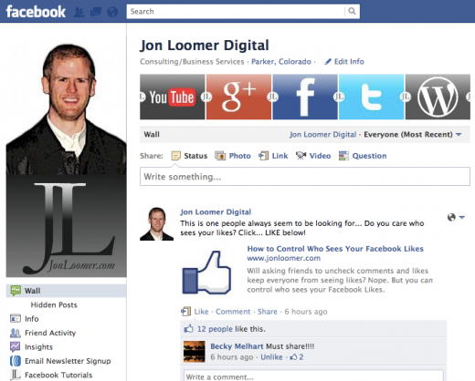 jonloomerdigital Jon Loomer Digital on Facebook