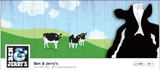 Ben & Jerry's Facebook Cover Photo