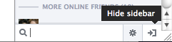 hidesidebar Hide Facebook Side Bar Ticker
