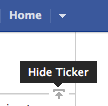 hideticker Hide Facebook Ticker