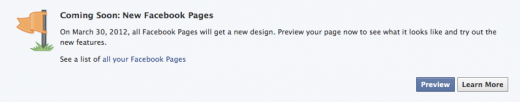 timelinepreview Facebook Timeline for Pages Preview