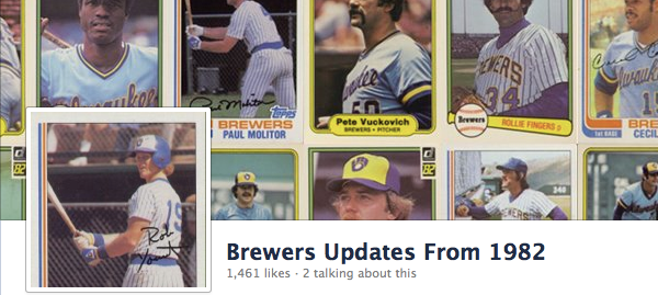 Brewers Updates From 1982 Cover Photo