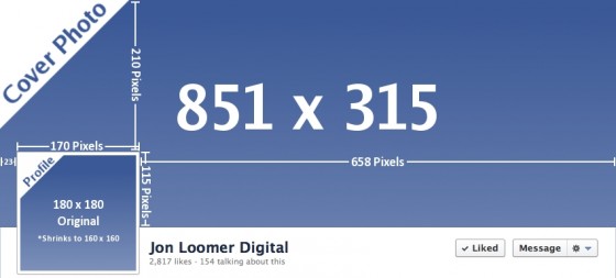 New Facebook Profile Photo Cover Photo Dimensions