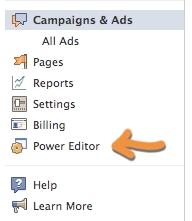Facebook Power Editor