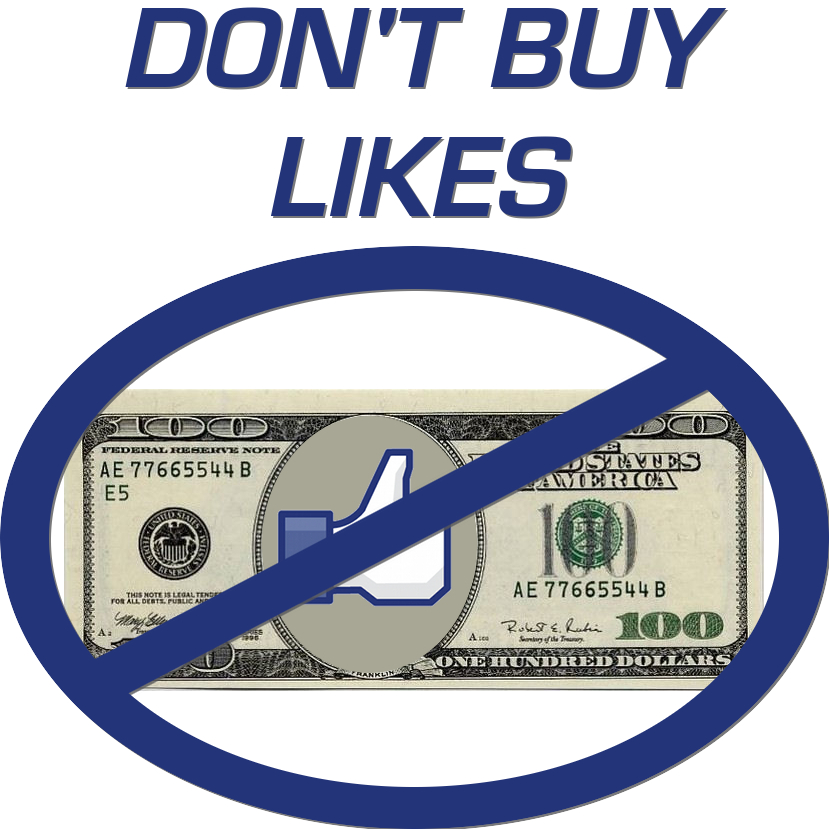 Don't Buy Facebook Likes
