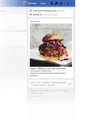 Facebook Placement Right Column