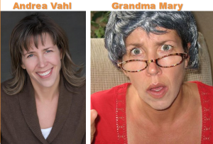 Andrea Vahl Grandma Mary