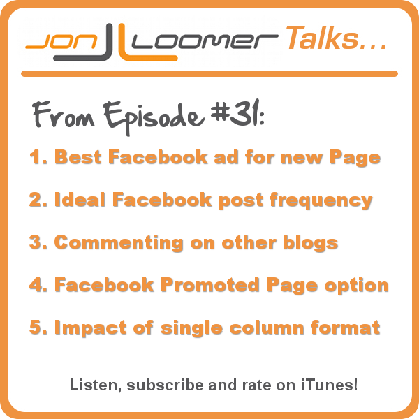 Jon Loomer Podcast 31