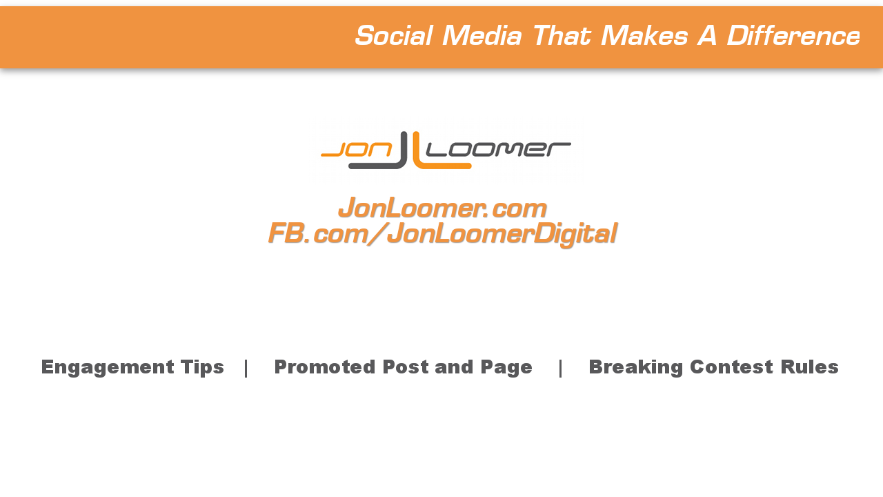 Jon Loomer Video Blog Episode 7