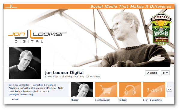 Facebook Page Cover Photo Tabs