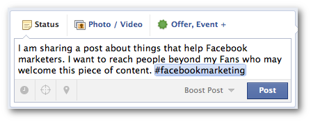 Facebook Hashtags Short