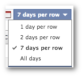 Facebook Ads Reporting Days Per Row