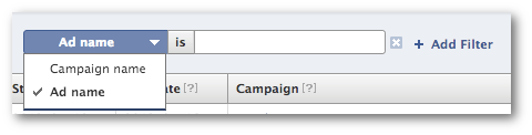 Facebook Ads Reporting Filters