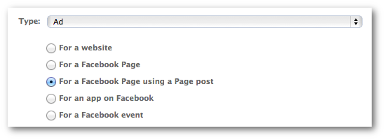 Facebook Power Editor For a Page Post