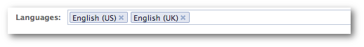 Facebook Power Editor Languages