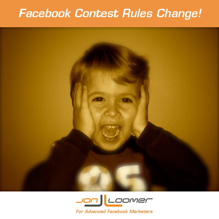 Facebook Contests Rules Change