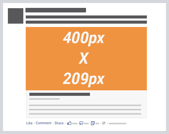 Facebook Link Thumbnail Image Dimensions Desktop News Feed