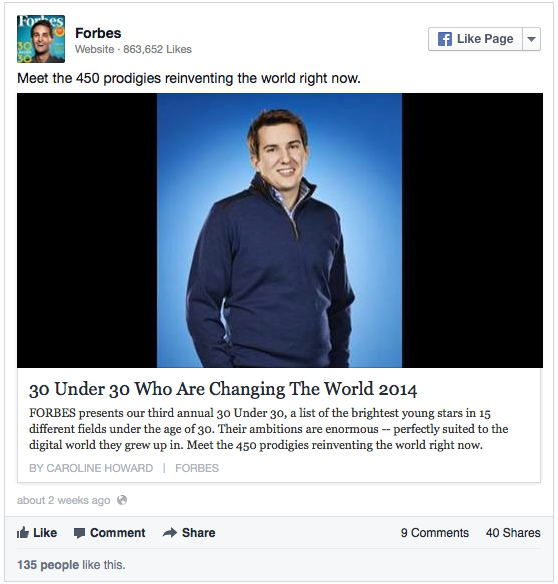 Facebook Link Share Forbes