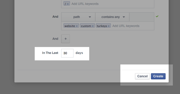 Facebook Website Custom Audiences Step 13