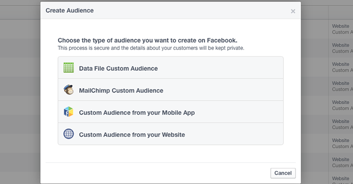 Facebook Website Custom Audiences Step 16