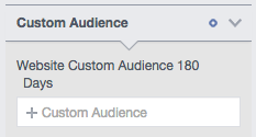 Audience Insights Website Visitors 180 Days