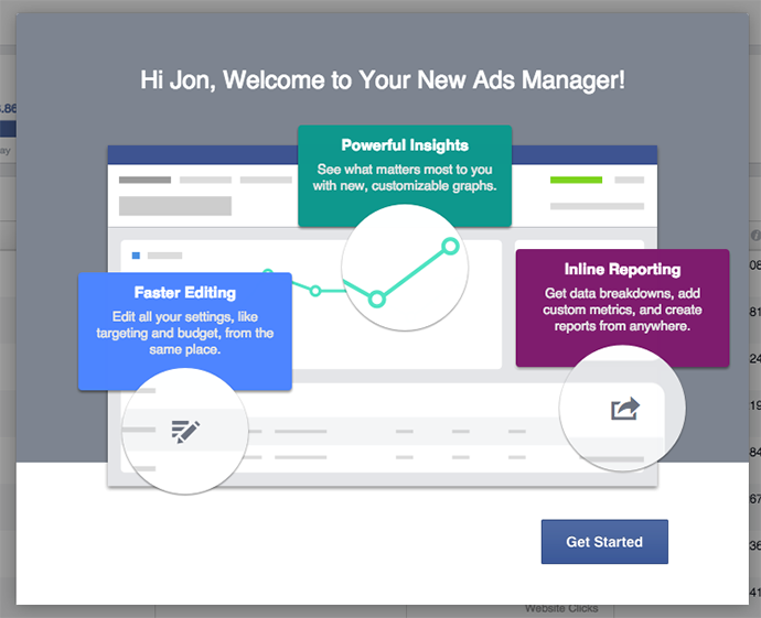 New Facebook Ads Manager
