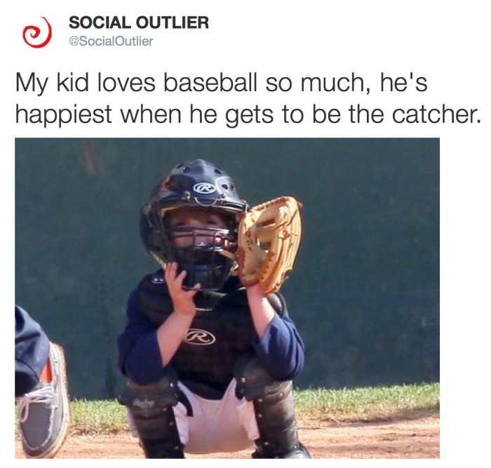 Little League Twitter Ad