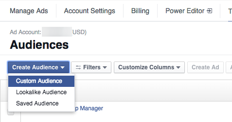 Facebook Website Custom Audiences