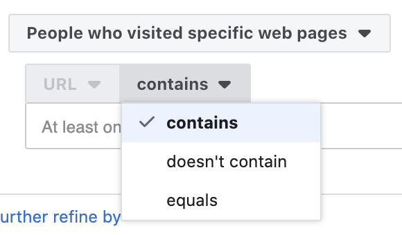 Facebook Website Custom Audiences