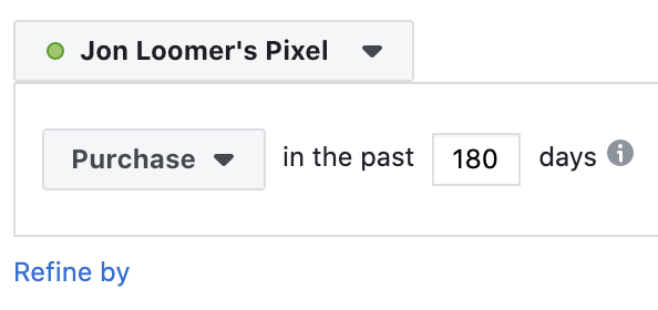 Facebook Website Custom Audiences
