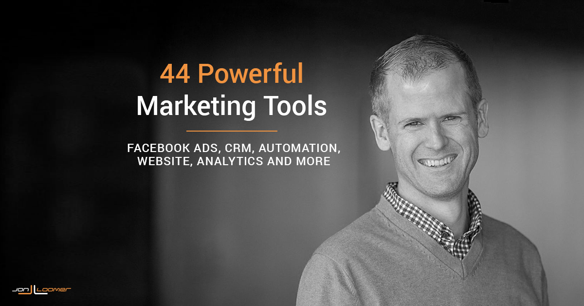 44 Powerful Marketing Tools