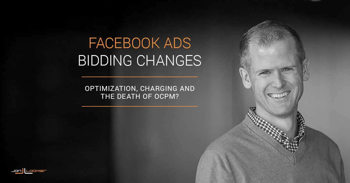 Facebook Ads Bidding Changes