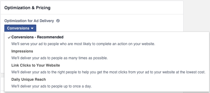 Facebook Ads Optimization