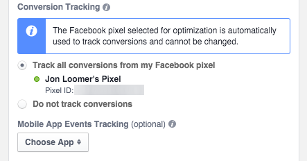 Facebook Custom Conversion
