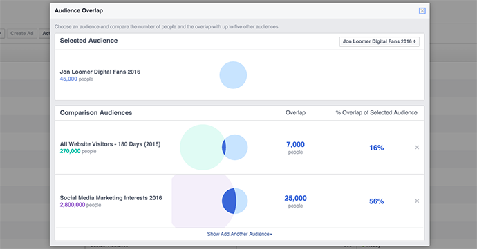 Facebook Audience Overlap