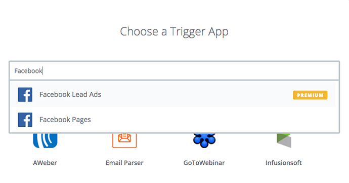 Facebook Lead Ads Zapier