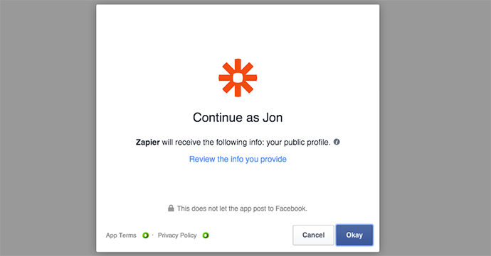 Facebook Lead Ads Zapier