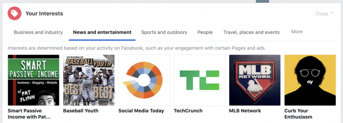 Facebook Ad Preferences