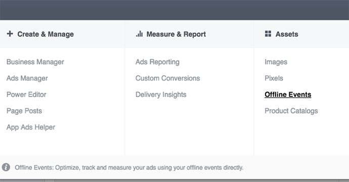 Facebook Offline Events