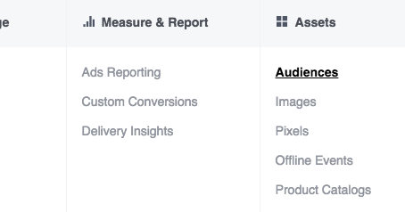 Facebook Page Engagement Custom Audiences