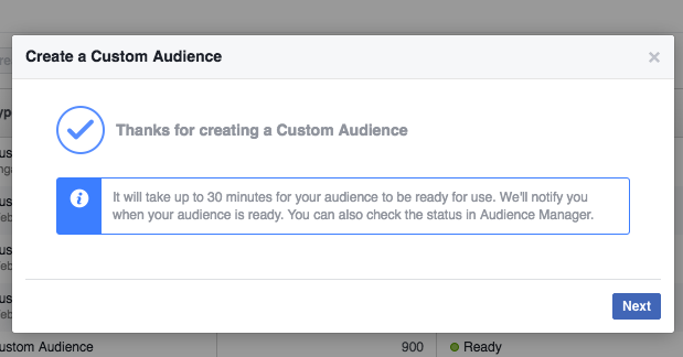 Facebook Page Engagement Custom Audiences