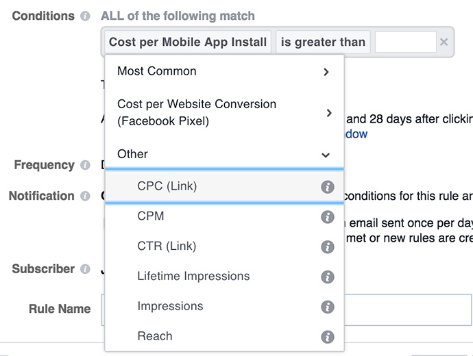 Facebook Ads Automated Rules