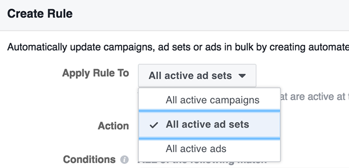 Facebook Ads Automated Rules