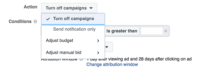 Facebook Ads Automated Rules