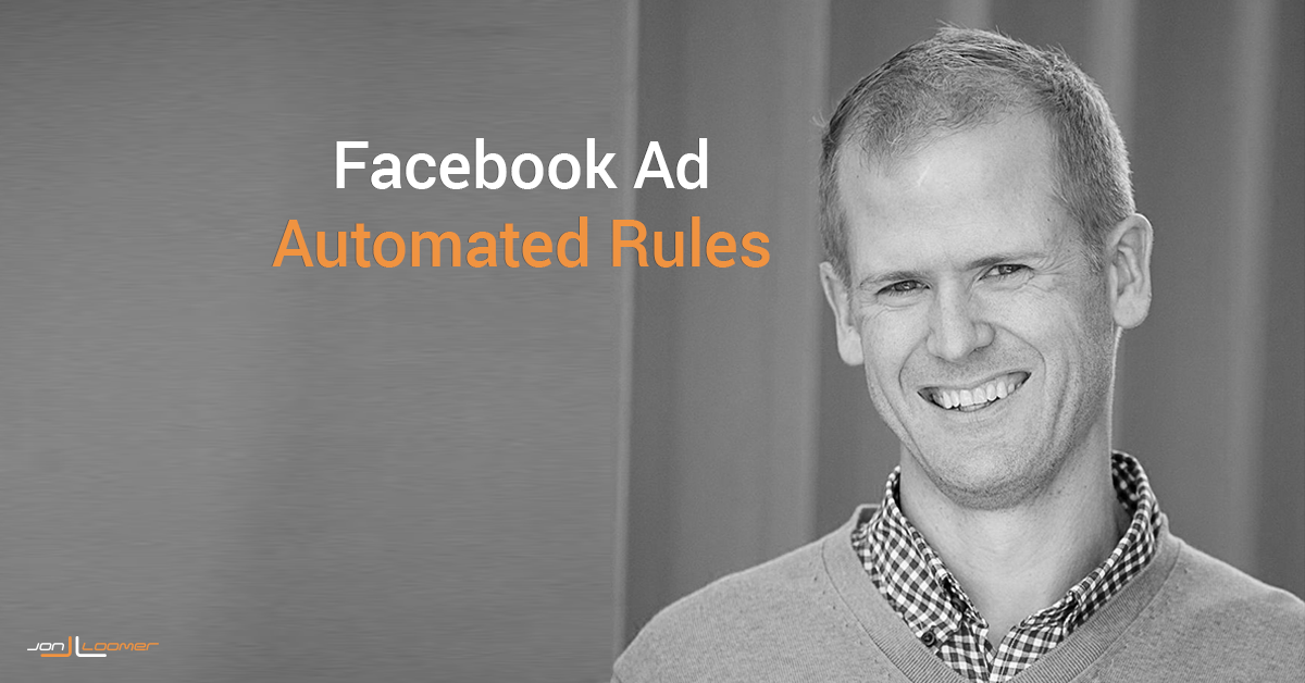 Facebook Automated Rules